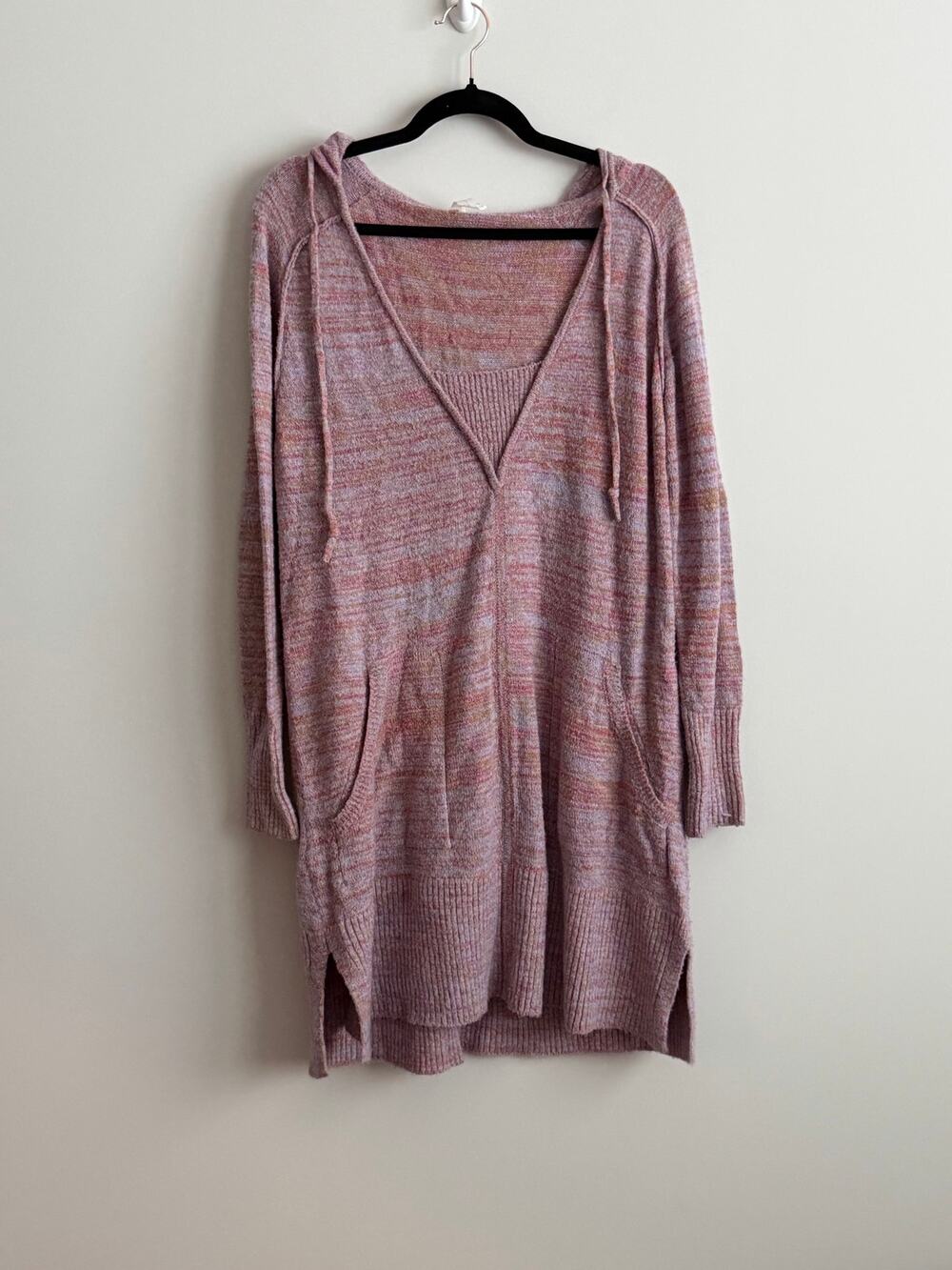 Anthropologie Daily Practice Hooded Sweater Dress | Medium